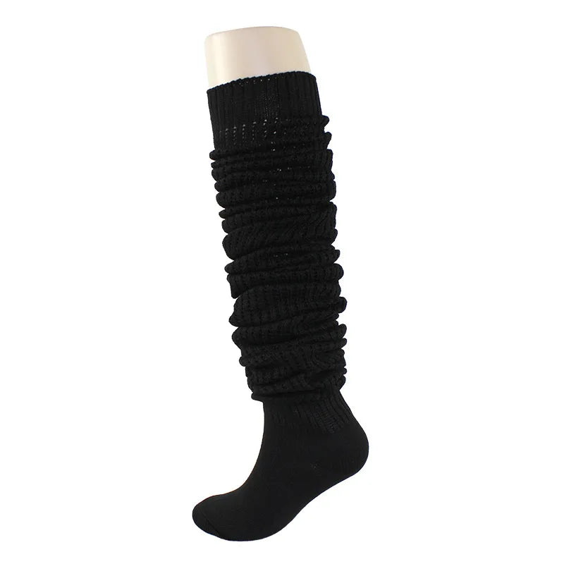 Women Loose Stockings Slouch Socks Japan High School Students Girl Uniform Cosplay Costumes Heap Heap Socks Leg Warmers Tights
