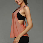 VYRENA Yoga Vest — Women's Sleeveless Backless Sport Tank Top