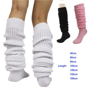VYRENA Women's Slouch Socks | Loose Leg Warmers Style Gym & Casual Socks