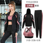 VYRENA 5-Piece Gym Set | Jacket, T-Shirt, Bra, Shorts & Leggings