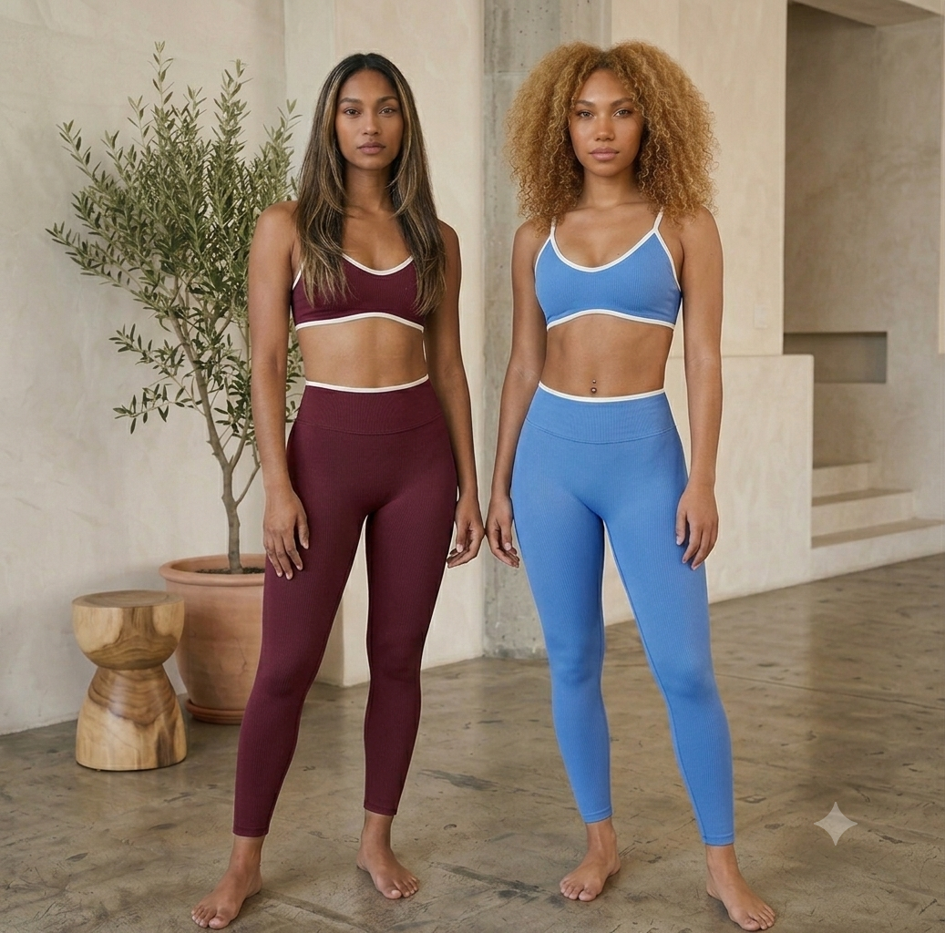 VYRENA Sisterhood Set — Seamless Sculpt Sports Bra & Leggings