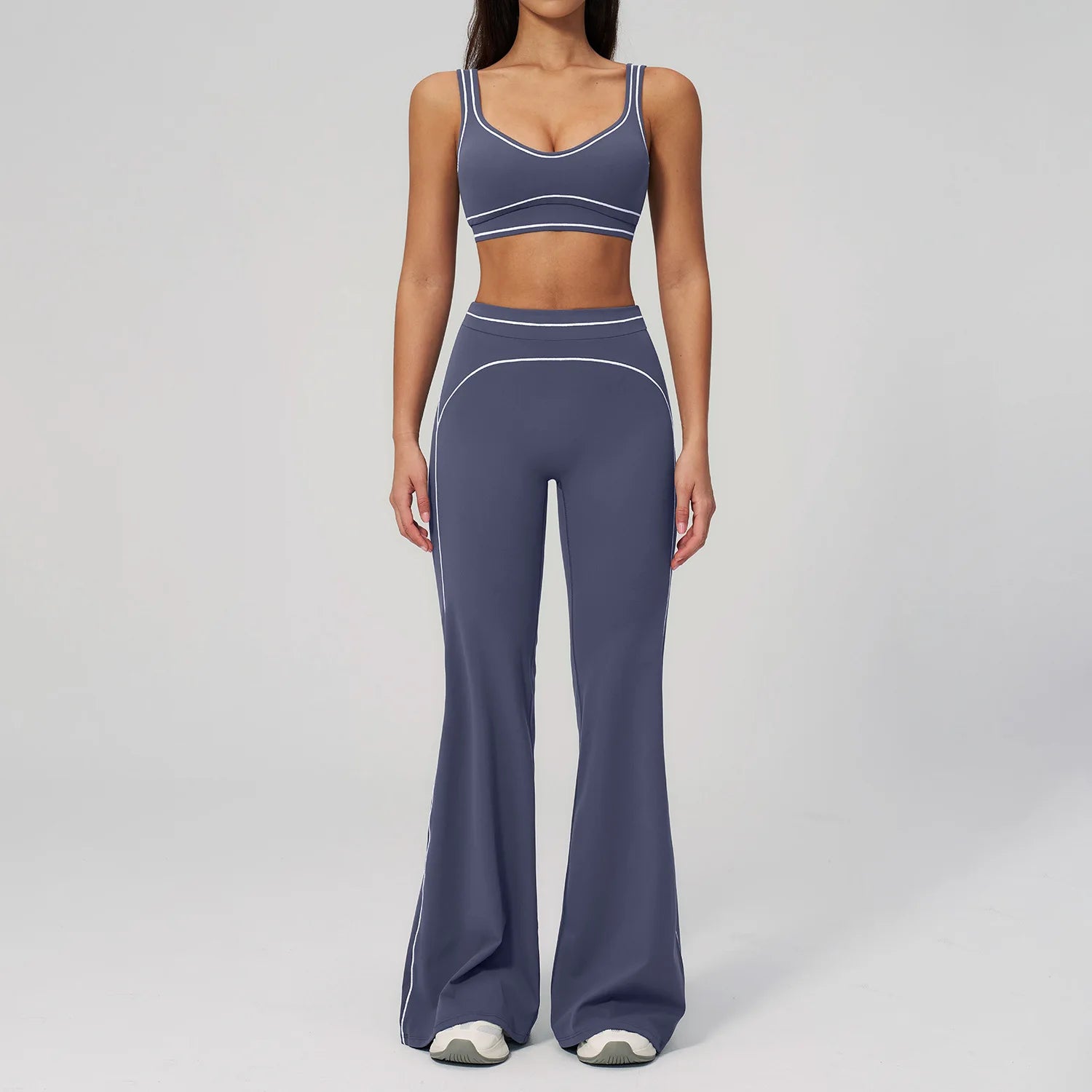 VYRENA Fitness Yoga Set — 2-Piece Push-Up Bra & Leggings