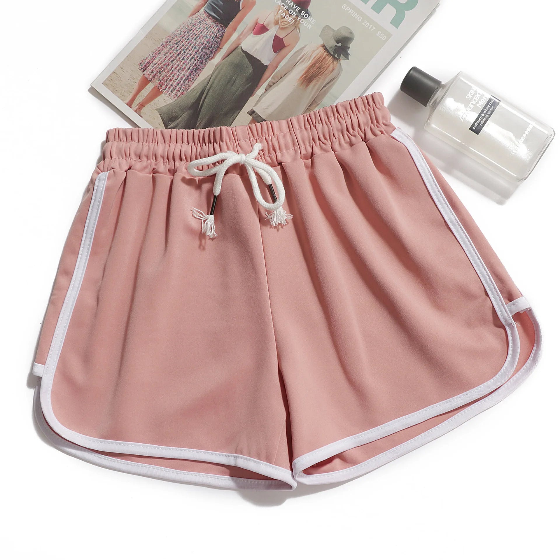 VYRENA Flow Shorts — Loose Wide-Leg Yoga Shorts