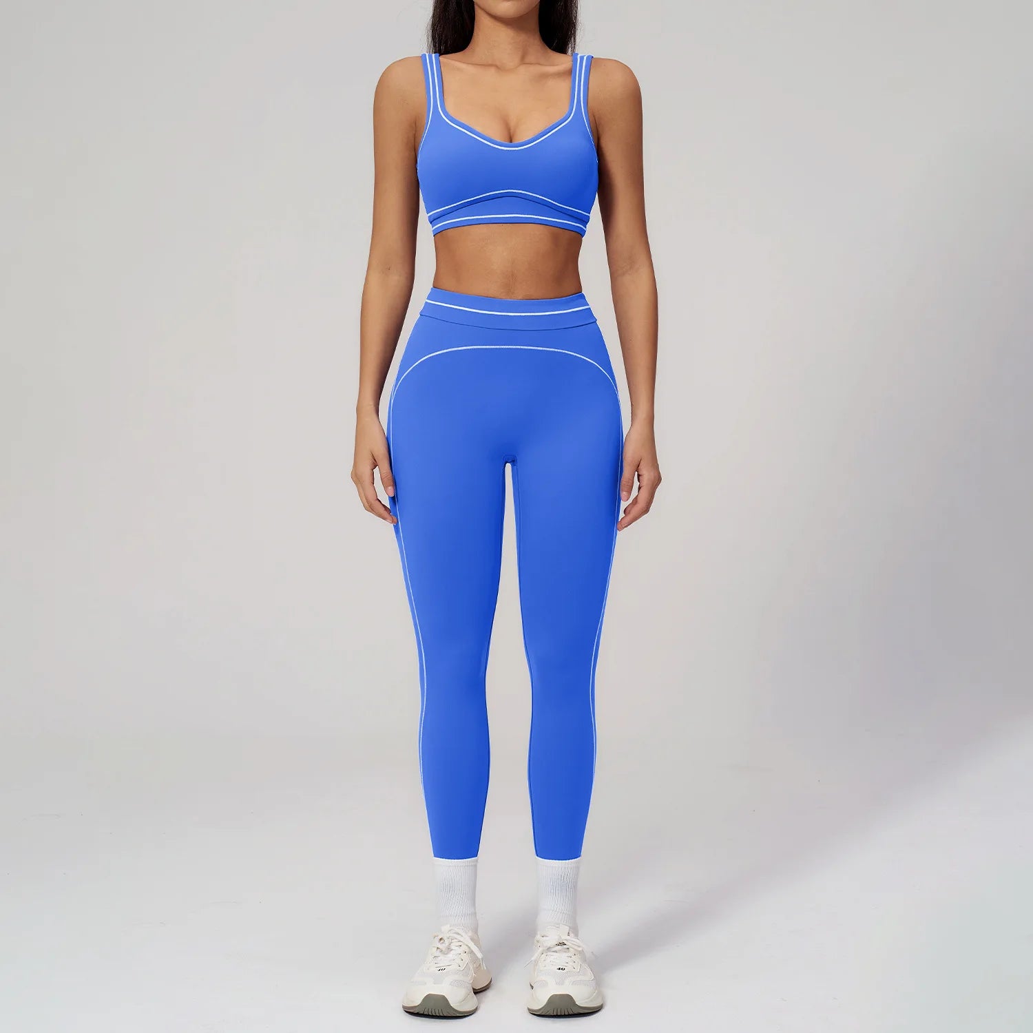 VYRENA Fitness Yoga Set — 2-Piece Push-Up Bra & Leggings