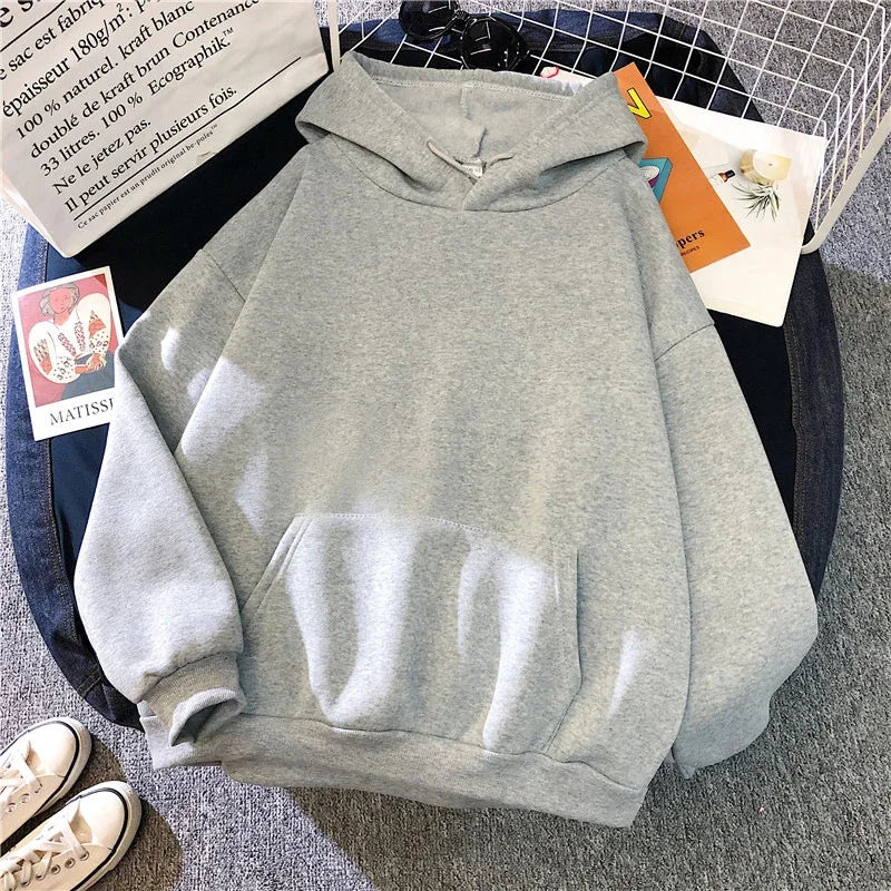VYRENA Oversized Pullover Hoodie | Women's Casual Gym Sweatshirt