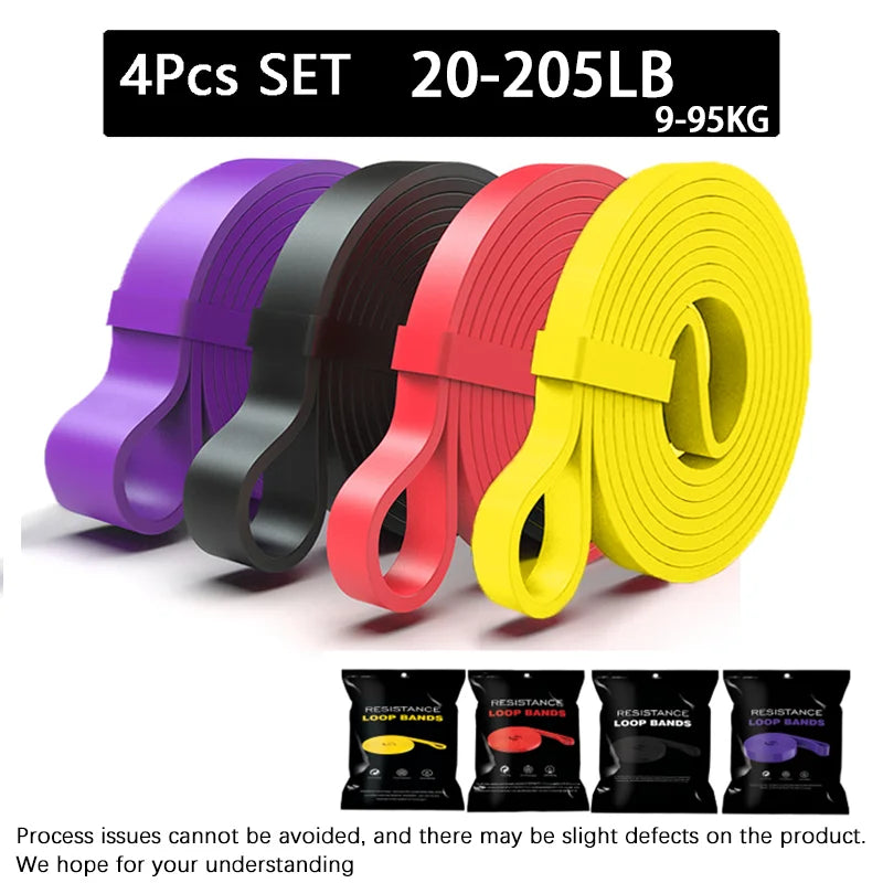 Heavy-Duty Resistance Bands - Up to 230lbs for Pull-Ups, Strength & Yoga