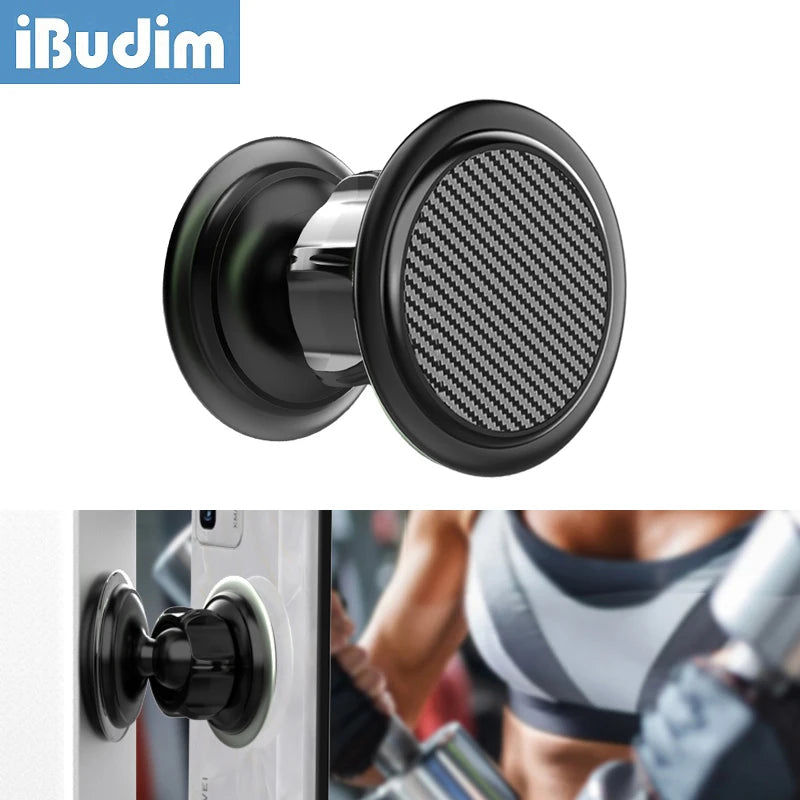Magnetic Phone Holder for Gym - Dual-Sided N52 Magnet for Metal Surfaces