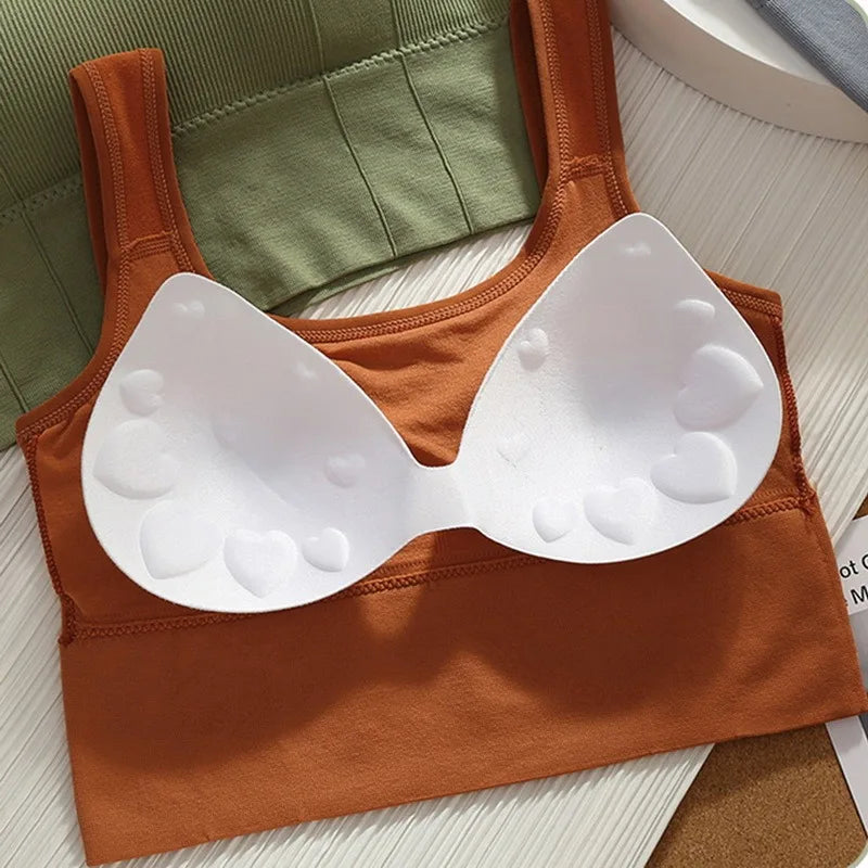 Women's Seamless Sports Bra - Anti-Sweat Fitness & Yoga Bra