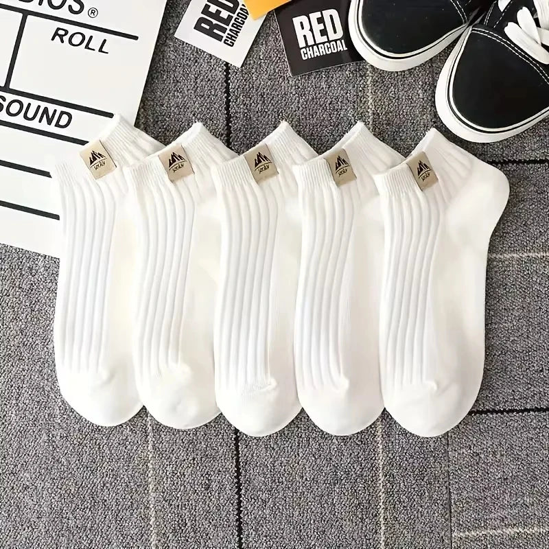 No-Show Ankle Sports Socks Multi-Pack - Invisible Gym Socks for Women & Men