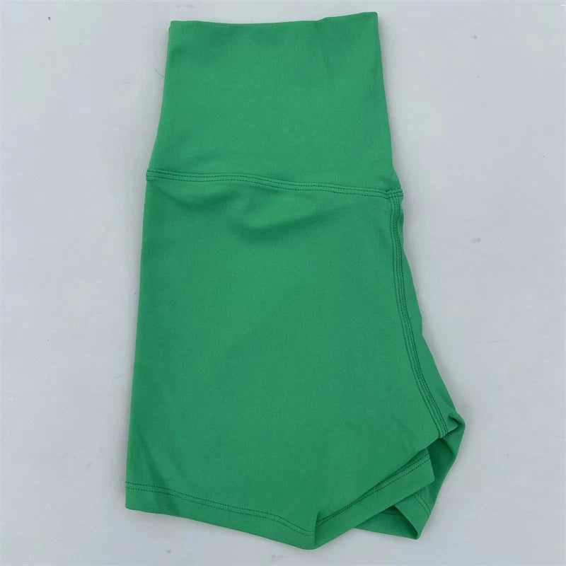 VYRENA Contour Shorts — High-Waist Seamless Gym Shorts