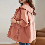 VYRENA Longline Overcoat | Women's Loose Trench Windbreaker