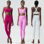 VYRENA Slim Yoga Suit — Women's 2-Piece Breathable Gym Set