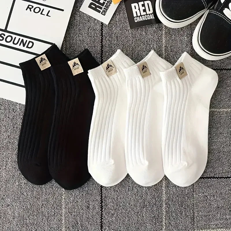 No-Show Ankle Sports Socks Multi-Pack - Invisible Gym Socks for Women & Men