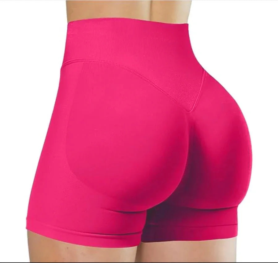 VYRENA Lift Shorts — High-Waist Seamless Yoga Shorts