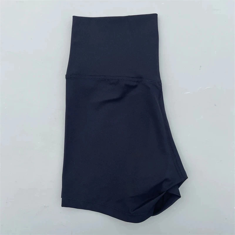 VYRENA Contour Shorts — High-Waist Seamless Gym Shorts