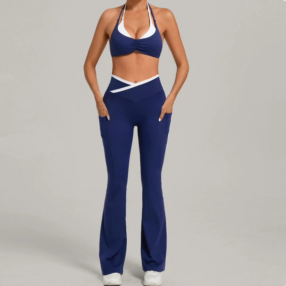 VYRENA Gym Tracksuit — 2-Piece Sports Bra & High-Waist Leggings