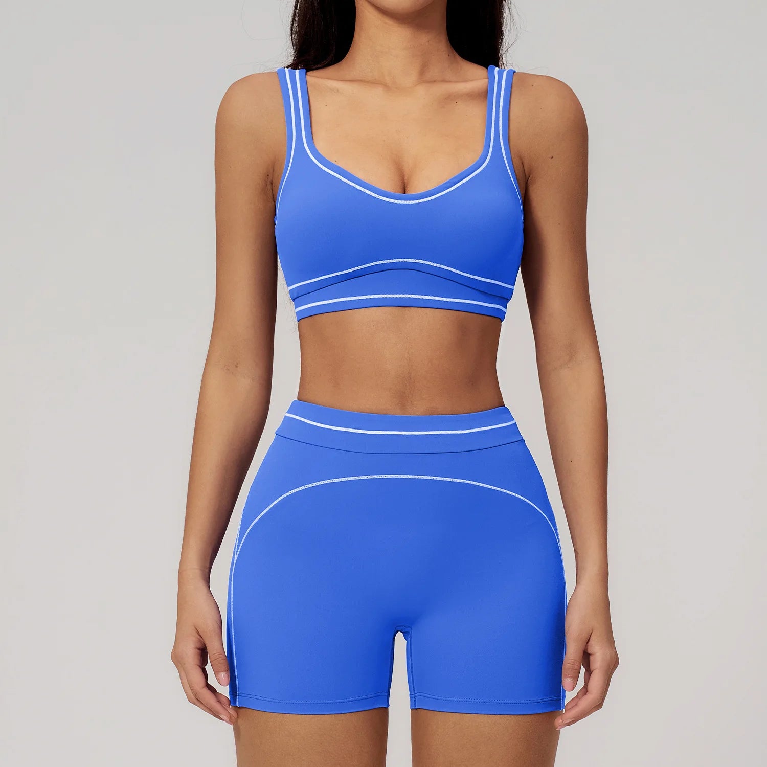 VYRENA Fitness Yoga Set — 2-Piece Push-Up Bra & Leggings