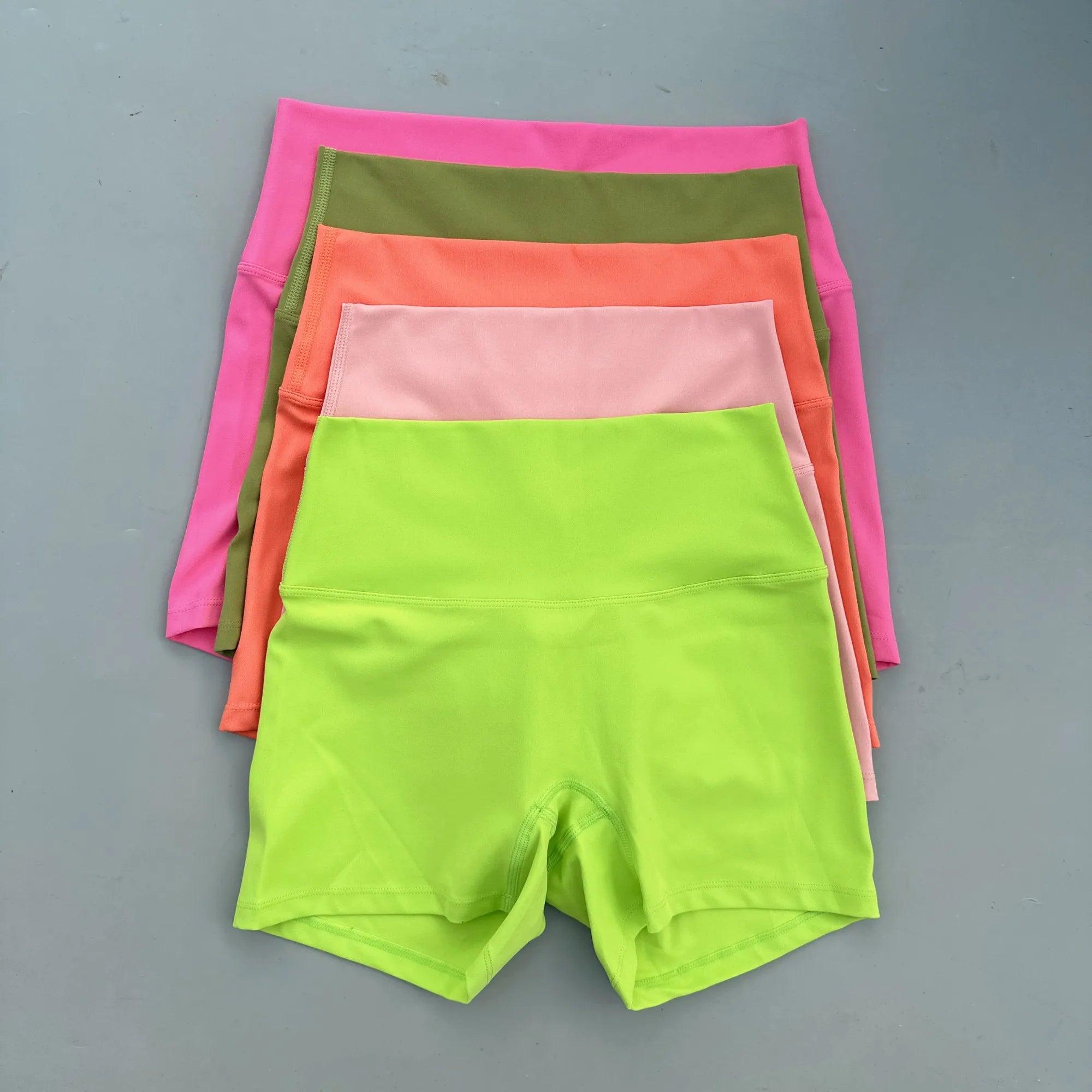 VYRENA Contour Shorts — High-Waist Seamless Gym Shorts