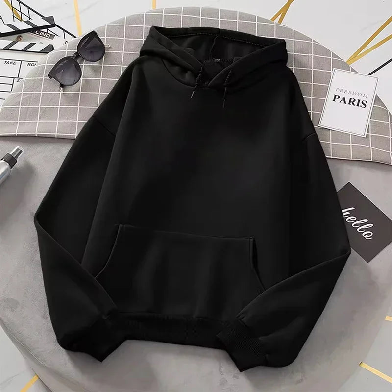 VYRENA Oversized Pullover Hoodie | Women's Casual Gym Sweatshirt