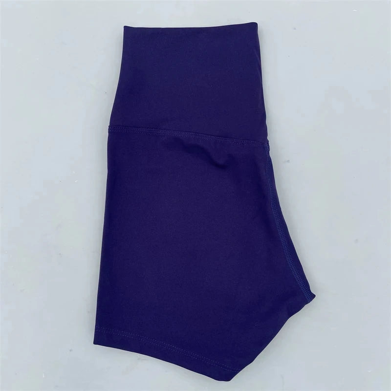 VYRENA Contour Shorts — High-Waist Seamless Gym Shorts