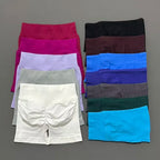 VYRENA Push-Up Shorts — High-Waist Butt Lift Gym Shorts