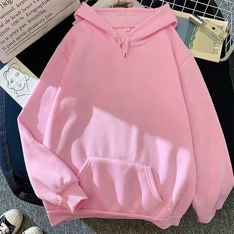 VYRENA Oversized Pullover Hoodie | Women's Casual Gym Sweatshirt