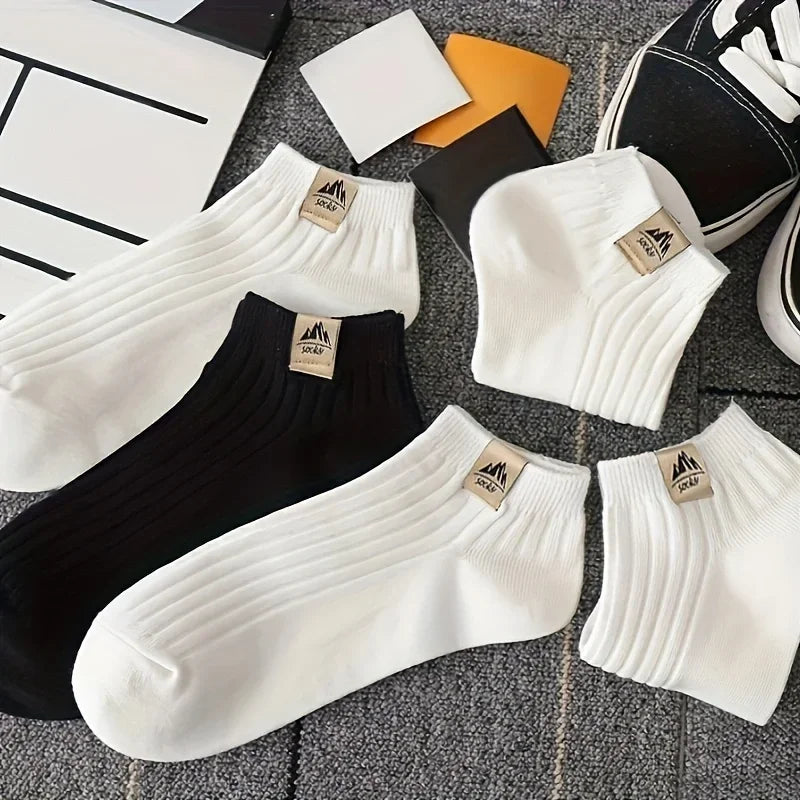 No-Show Ankle Sports Socks Multi-Pack - Invisible Gym Socks for Women & Men
