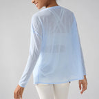 VYRENA Quick-Dry Gym Top — Women's Loose Short Sleeve Running Shirt