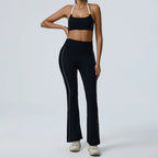 VYRENA 2-Piece Yoga Set — Sports Bra & High-Waist Shorts