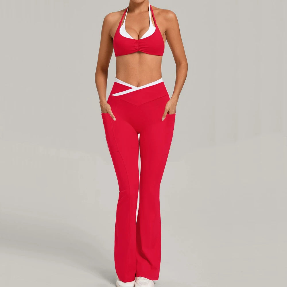 VYRENA Gym Tracksuit — 2-Piece Sports Bra & High-Waist Leggings