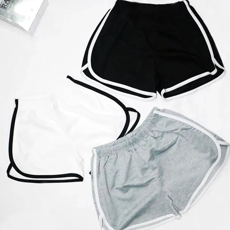 VYRENA Quick-Dry Elastic Shorts — Women's Loose Fitness Running Shorts