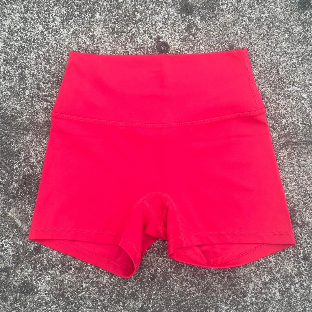 VYRENA Contour Shorts — High-Waist Seamless Gym Shorts
