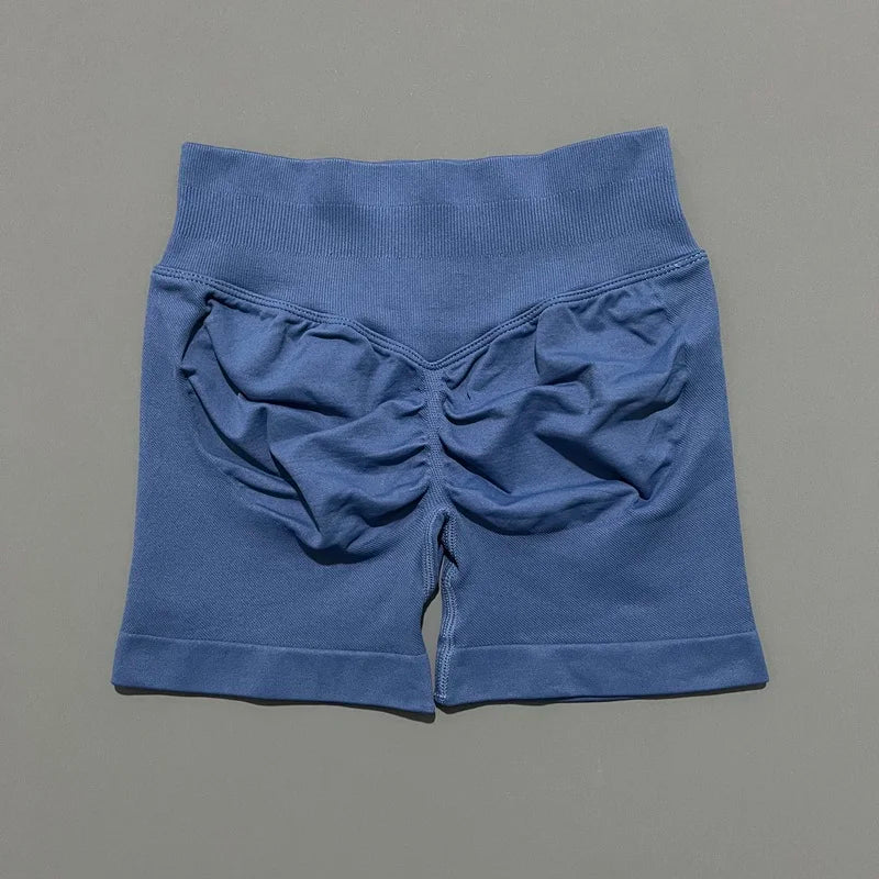 VYRENA Push-Up Shorts — High-Waist Butt Lift Gym Shorts