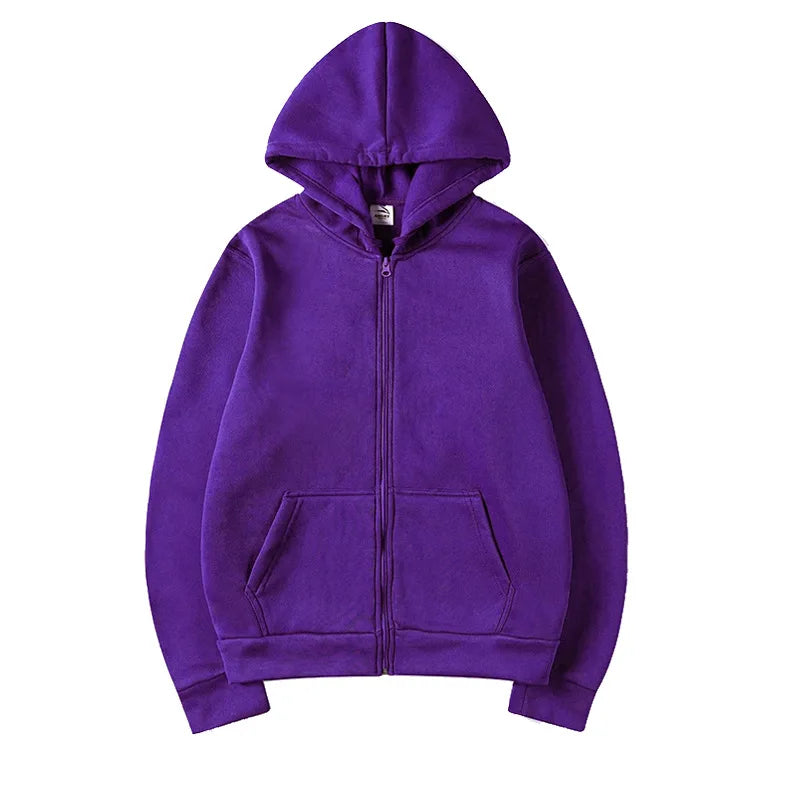 VYRENA Full Zip Hoodie | Women's Oversized Hooded Gym Jacket