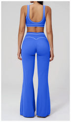 VYRENA Fitness Yoga Set — 2-Piece Push-Up Bra & Leggings
