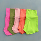 VYRENA Contour Shorts — High-Waist Seamless Gym Shorts