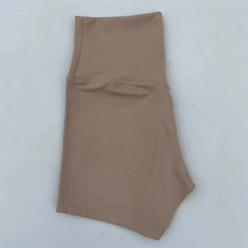 VYRENA Contour Shorts — High-Waist Seamless Gym Shorts