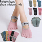 VYRENA Toe Socks — Women's Five-Finger Anti-Slip Yoga Socks