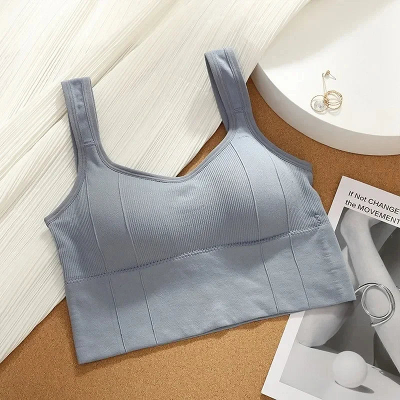 Women's Seamless Sports Bra - Anti-Sweat Fitness & Yoga Bra