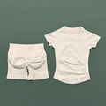 VYRENA Active Set — Short Sleeve Sports Bra & Shorts