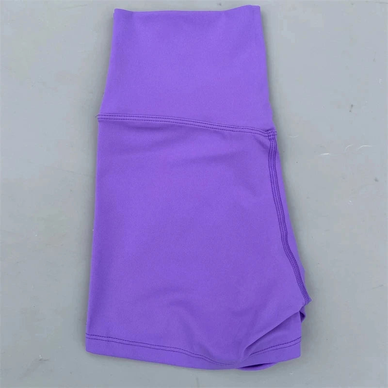 VYRENA Contour Shorts — High-Waist Seamless Gym Shorts