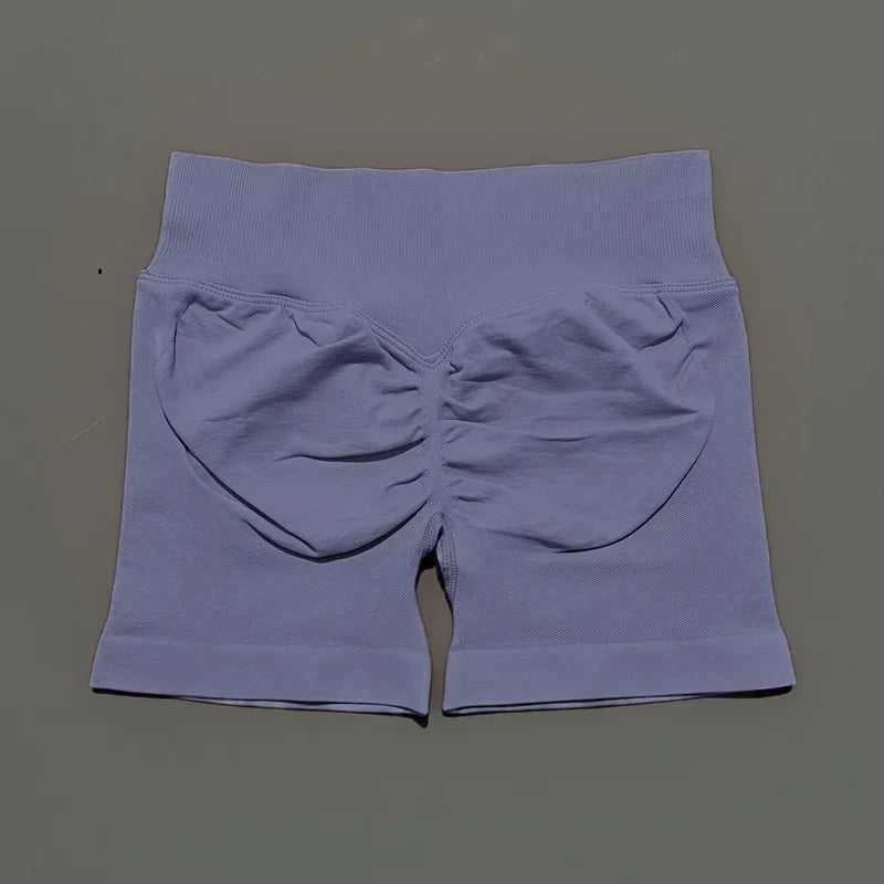 VYRENA Push-Up Shorts — High-Waist Butt Lift Gym Shorts