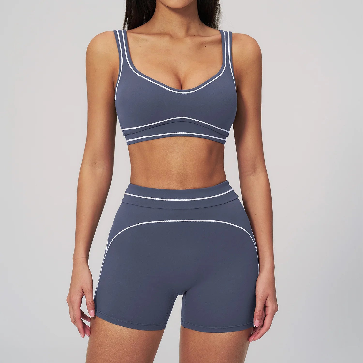VYRENA Fitness Yoga Set — 2-Piece Push-Up Bra & Leggings
