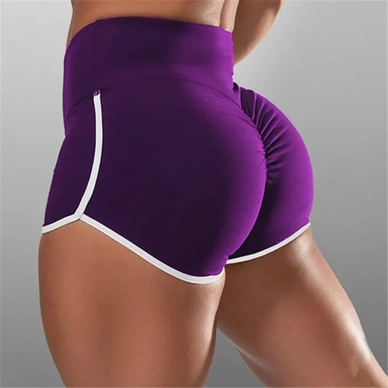 VYRENA Sculpt Shorts — Low-Waist Skinny Gym Shorts