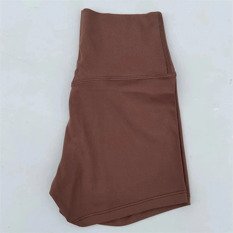 VYRENA Contour Shorts — High-Waist Seamless Gym Shorts