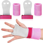 Gymnastics Grip Wristbands - Anti-Slip Palm Grips for Gym & Bar Work
