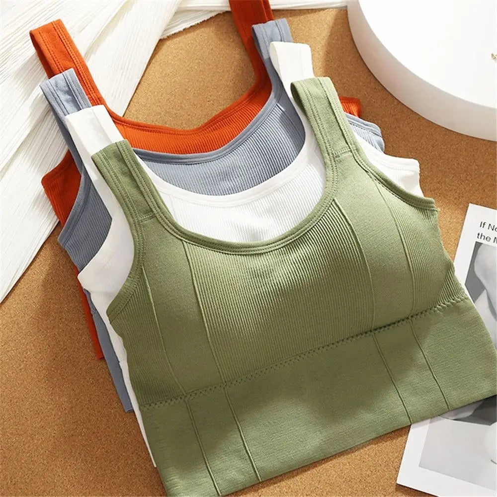 Women's Seamless Sports Bra - Anti-Sweat Fitness & Yoga Bra
