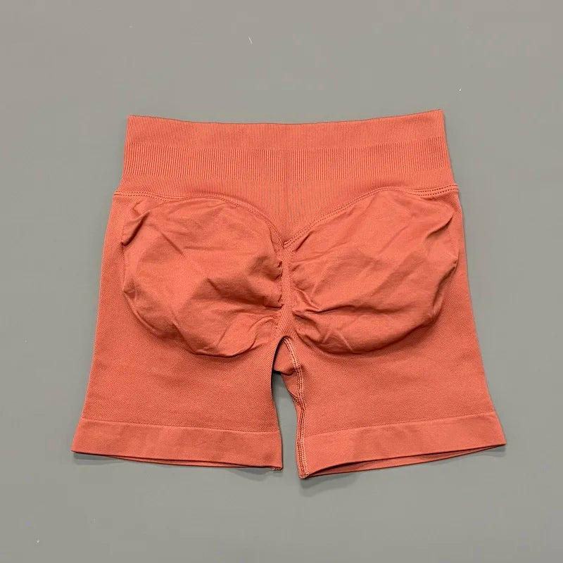 VYRENA Push-Up Shorts — High-Waist Butt Lift Gym Shorts