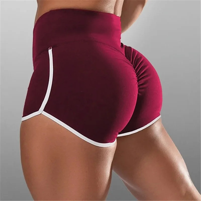 VYRENA Sculpt Shorts — Low-Waist Skinny Gym Shorts