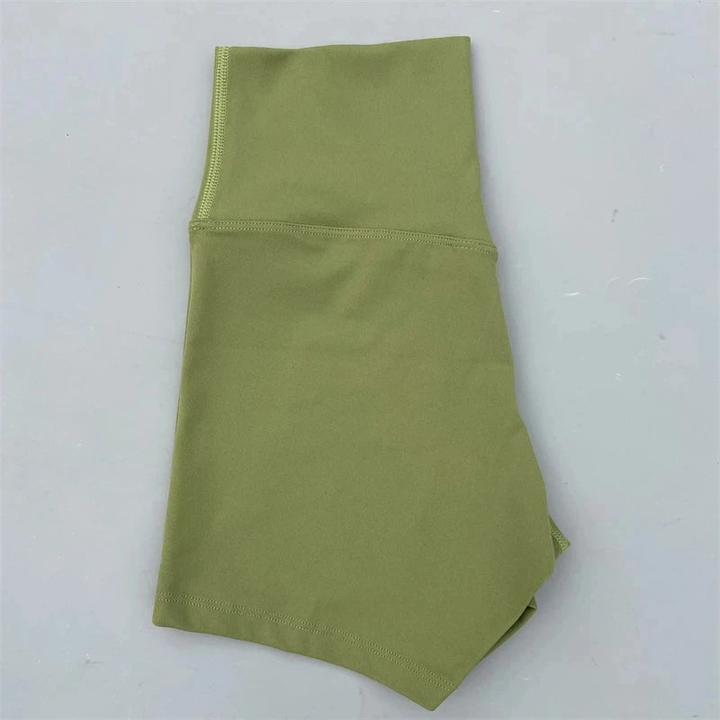 VYRENA Contour Shorts — High-Waist Seamless Gym Shorts